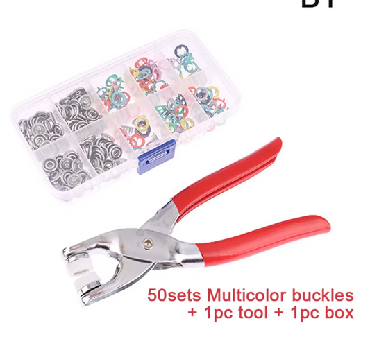 Kit Boutons Pression + Pince – صلّح حوايجك بسهولة وفثواني!
